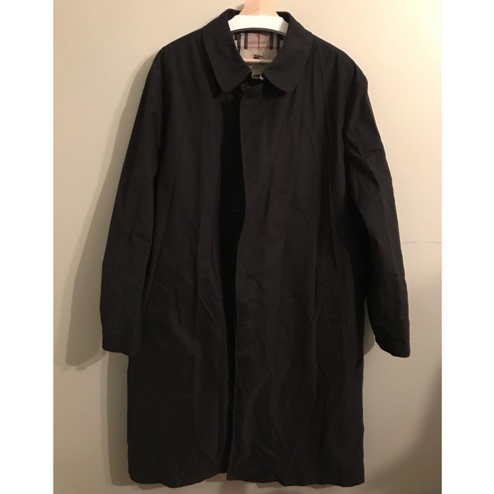 Burberry Long Trenchcoat w/ Wool Lining XL
